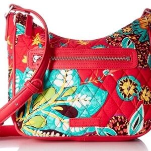 NWOT Vera Bradley 10 x 7” Vivian Crossbody Rumba Color Quilted Purse Bag